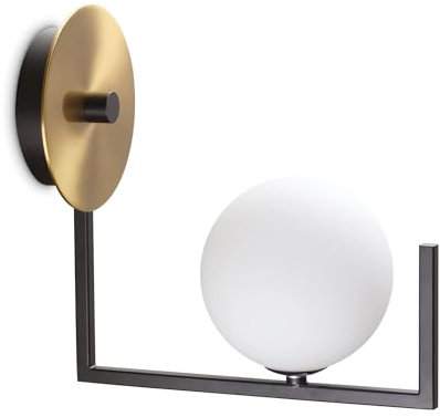 Ideal Lux BIRDS Globus Wandleuchte Schwarz