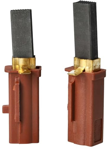 vhbw 2x Kohlebürste Motorkohle Schleifkohle 6,3 x 11 x 33mm kompatibel mit Ametek Lamb Elektromotoren Staubsauger