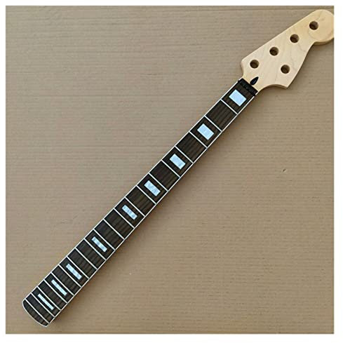 Manche De Guitare Électrique 20 Frettes Érable 5 Cordes Manche De Basse Touche en Palissandre Remplacement du Manche Manche Guitare électrique