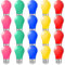 Suncan 20er Set E27 Farbige LED Leuchtmittel Birnenform 1W,Bunte Glühbirnen E27, Gemischt Rot Gelb Grün Blau Rosa, Farbige Glühbirnen Party Glühbirnen,AC 230V