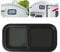 Caravan Seitenfenster Wohnmobilfenster Getönt Schiebefenster 60x30cm, Insektenschutz Sonnenschutz Wohnmobil Fenster RV Camper-Fenster Wohnwagenfenster