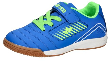 Lico Chaussures de Sport Chaska Vs Unisexes pour Enfant, Bleu Citron, 38 EU