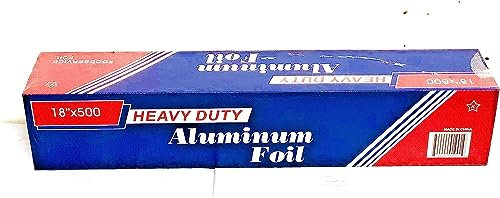 ROLLXY, Rouleau de papier d'aluminium robuste pour service alimentaire 45,7 x 152,2 m