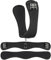 Equinate Kurzgurt Fremont mit 20mm Memory Foam 40cm - anatomischer Bauchgurt, Dressurgurt, Sattelgurt Schwarz