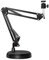 Persistence Webcam Stand for Desktop Suspension Boom Scissor Arm Stand with Upgraded Round Base,for Webcam