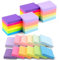 24 Stück Klebezettel, Haftnotizen Klein, 50X38mm Sticky Notes, 12 Farben Selbstklebende Haftnotizzettel Klebezettel Bunt für Büro Zuhause Schule Sitzung