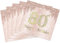 Lot de 40 serviettes de table à double épaisseur sur le thème or rose « Happy 80th Birthday » pour femme, anniversaire, mariage, anniversaire de mariage