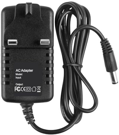 6V 1A 6W AC to DC Power Adapter - 5.5mm x 2.5mm Replacement Power Supply Charger