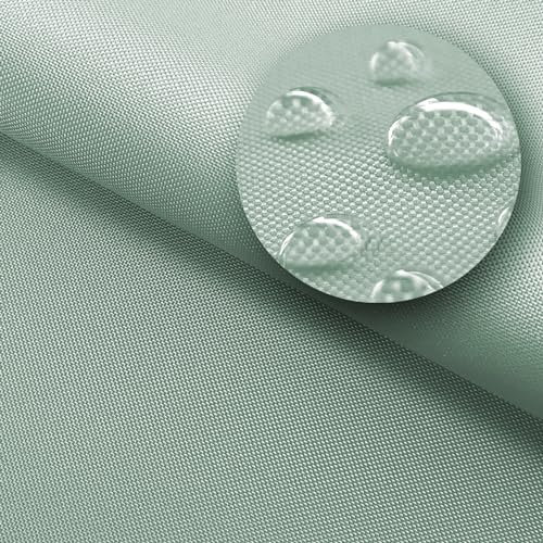 NOVELY® Oxford Sunset 420D - UV-Beständiger Polsterstoff - Wasserdichter Outdoor-Stoff - Polyester Möbelstoff - Pflegeleichte Meterware 1lfm | Farbe: 45 Seegrau