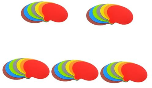 Amosfun 35pcs Jar Opener Pad Silicone Jar Opener Gripper Mat Non-slip Bottle Pad Kitchen Supplies Household