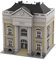 BlocteckToy MOC Klemmbausteine Griechisch-reviduelle Bibliothek Modell, 7486 Teile Groß Architecture Straßenszene Haus Modulare Gebäude Set