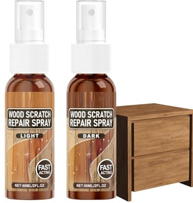 Teksome Dissolvant de rayures sur parquet,dissolvant de rayures sur bois | Spray anti-rayures Instant Fix - Cirage de sol et restaurateur de brillance naturelle, élimine les rayures, laisse la couche