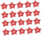 MAGICLULU Rattan Sterne Dekoration Große Wicker Sternen Ornamente Für Weihnachten Party Und Klassenzimmer Leuchtendem Ideal Für Tischdeko Und Kreative Bastelprojekte