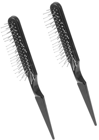 Ipetboom Set Di 2 Spazzole in Acciaio Per Cotonare Spazzola Per in Setola Per Cotonare E Acconciare