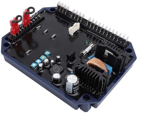HEEPDD DER1 Regolatore di Tensione AVR Ferro in Alluminio Automatico Regolatore di Eccitazione di Tensione Stabilizzatore per Derv Generatore Accessori Parti del Motore