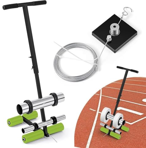 Zertylre Klebeband Markierungsmaschine Manuelles Bodenklebeband Applikator Court Line Tapes Applikator Dispenser für Malerei Lane Marking Sports Storage Areas Draw Iines and Circles