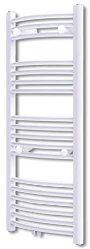 Casa & Giardino, Mobili-Bagno Radiatore Riscaldamento Centralizzato Salviette Curva 600 x 1160 mm