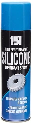 Silicone Lubricant Spray 200ml Multi-Purpose Quick-Drying Non-Staining Water-Resistant Formula for Metal Plastic Rubber Hinges Locks