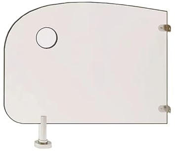 Urinal Bildschirm Toilette Partition， Kinder-Toilettentrennwand zur Bodenmontage, Edelstahl, Anti-Falten, mehrfarbig, mehrere Größen(Light gray2pcs,80/31.5in)