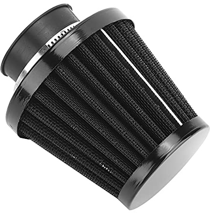 Tbest Pulitore Filtro Aria Universale a Fungo Sostituzione Aspirazione Ad Alte Prestazioni per Moto ATV Dirt Bike Scooter Nero 35mm 39mm 48mm 54mm 60mm (35 mm)
