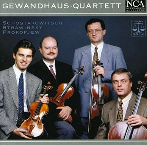 Streichquartette (Strawinsky/Prokofieff/Schostakowitsch)