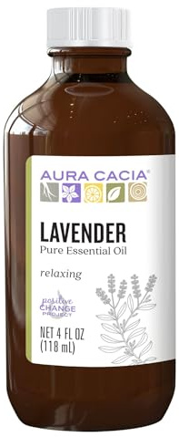 Aura Cacia Essential Oil, Calming Lavender, 4 fluid ounce