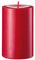 Engels Kerzen GmbH Stumpenkerze, Wachs, zinnober 200, 12 x 8 x 8 cm