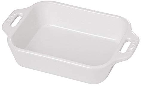 DISH RIGHT 14X11-0,4 L WHITE CERAMIC BY STAUB 40511-142 (2)