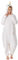 corimori 1852 Mia das Einhorn Damen Herren Onesie Jumpsuit Anzug Einteiler Kostüm Verkleidung Gr. 180-190cm, Weiß