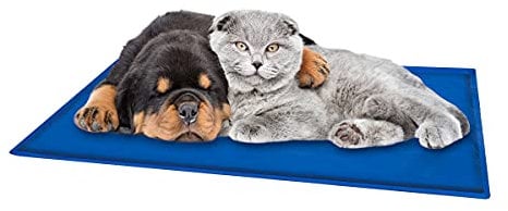ADEPTNA Self Cooling Gel Pet Dog Cat Cool Mat Pad Bed Mattress Heat Relief Non-Toxic Cooling Technology to Help Your Pets Cool Down in the Summer Heat SIZE 60CM X 44CM