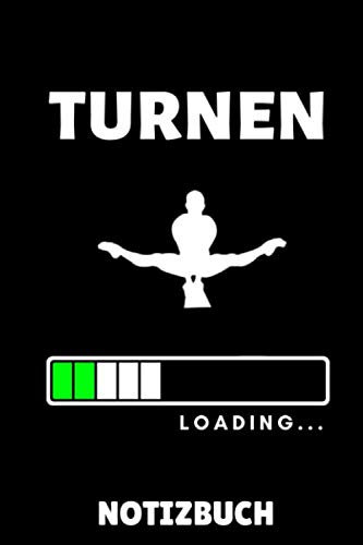 TURNEN LOADING... NOTIZBUCH: A5 Notizbuch KARIERT Geräteturnen | Bodenturnen | Geräte turnen | Geschenkidee für Turner Kinder Jugendliche | Sport | Gymnastik | Turnen Unterricht