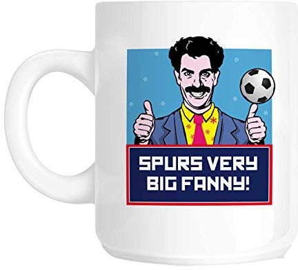 Charisma creative Spurs Fan Borat Novelty Ceramic Fun Mug