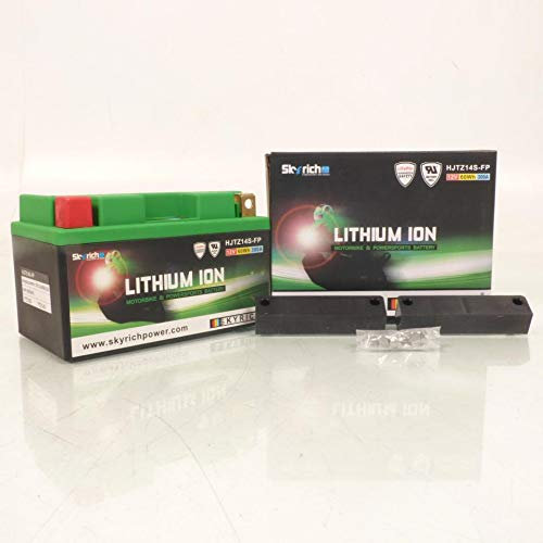 Batterie Lithium Skyrich pour Moto Kawasaki 1400 Gtr Abs 2015 à 2016 HJTZ14S-FP / YTZ14S-BS / 12.8V 4.5Ah Neuf