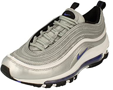 NIKE Air Max 97 GS Running Trainers 921522 Sneakers Shoes (UK 3.5 us 4Y EU 36, Metallic Silver Persian Violet 027)