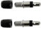 RV-Parts Dunlopventile Fahrradschlauch Ventile Blitzventil Ventileinsatz Ventil 2er Set