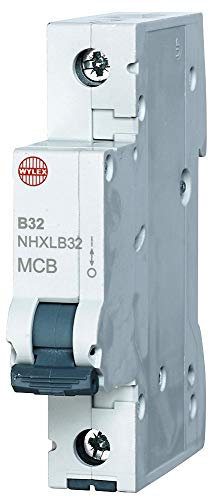 MCB courbe B unipolaire 32A | Disjoncteurs magnétiques thermiques, 1 x Qté - NHXLB32