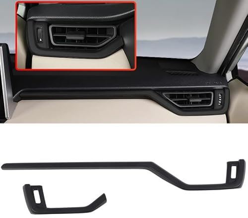 für RAV4 XA50 2019-2022 Interieur Armaturenbrett Dekor Schwarz Matt