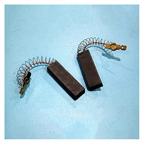 KBREE 2pcs Motor Carbon Brushes for Bosch/NEFF/Siemens Washing Machine Replacement 36x12.5x5 mm Motor Carbon Brushes Accessories