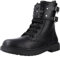 Geox J Eclair Girl, Stivale alla Caviglia Donna, Nero (Black Gun), 38 EU