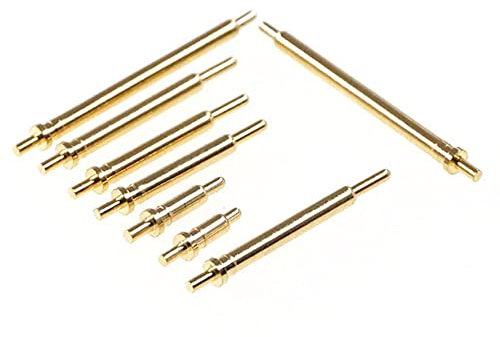 10PCS Pogo Pin Connector Frühling Geladen Durch Loch,Height 15.0 mm
