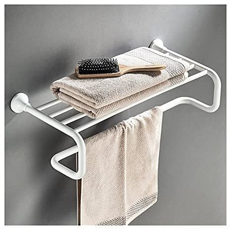 HIGOH Racks de Serviette, Porte-Serviettes de Salle Den Porte-Serviette Murale, Porte-Serviette Murale, Porte-Serviette de Salle Den, Pendentif Pendentif de Douche de Salle Den Accessoires de Serviett