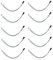 SPYMINNPOO Lot de 10 Douilles D'ampoule G4, Support de Lampe Halogène LED en Silicone pour Douille G4 pour MR16 MR11