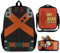 Jilijia Anime My Hero Academia Rucksack 3-teiliges Schulranzen-Set MHA Bedruckter modischer Rucksack Umhängetasche Federmäppchen für Schüler Kinder Teenager, Bakugou Katsuki, 45×33×14 cm,