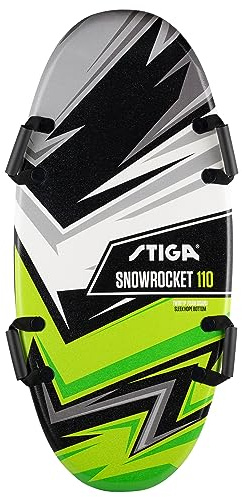 STIGA Tablero de Espuma Foamboard Snowrock Speed, para Montar en la Nieve - 110 cm Verde