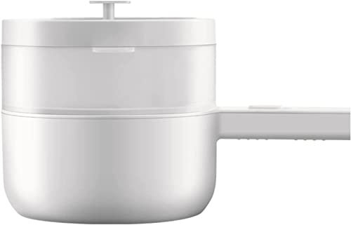 1.5L Electric Hot Pot Mini Electric Cooker Rapid Noodles Cooker Non Stick Pot with Over-Heating Protection Boil Dry Protection 700W