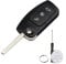3 Buttons For Ford Key Fob Case Cover For Ford Fiesta Focus Mondeo MK4 Kuga Galaxy B Max S Max C Max Key For Ford Fiesta Key Cover 2009 2015 Ford B Max Key Cover with Battery
