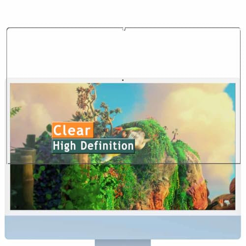 Vaxson 3 Stück Schutzfolie kompatibel mit APPLE IMAC 24 M3 23.5 2023 Display folie folien Displayschutzfolie ( nicht Panzer Schutz Glas folie SchutzGlas nicht PanzerGlas ) Update