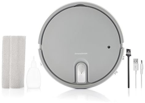 InnovaGoods Robot Aspirapolvere Ricaricabile Multifunzionale 5 in 1 Varob