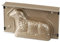 Dr. Oetker Backform Lamm zu Ostern – 900 ml Füllvolumen – 3D Kuchenform in Gold mit Antihaftbeschichtung und Osterlamm als Motiv zum backen – Leckere Deko in Osterlammform