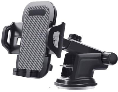 LYQJRLH Ventouse Support Téléphone Voiture, Rotation 360° Voiture Smartphones Porte Accessoire, pour Mini Countryman F20 2017-2024